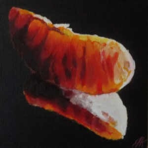 Blood Orange Section