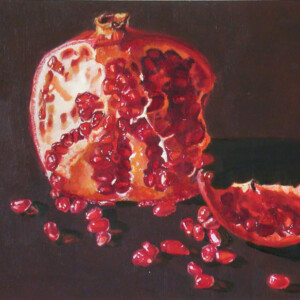 Split Pomegranate